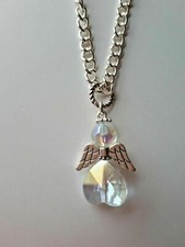 Car Mirror Charm Guardian Angel Fairy Pendant Hanging Ornament Sun Catcher UK