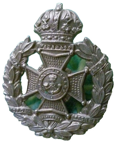 Rifle brigade cap badge - brigade,