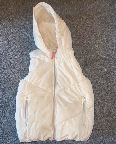 Girls cream hooded fleece - girls,