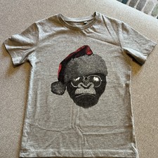 Christmas T Shirt/Jumper Boys Girls  Age 6 Years From Next Brand New  Gorilla
