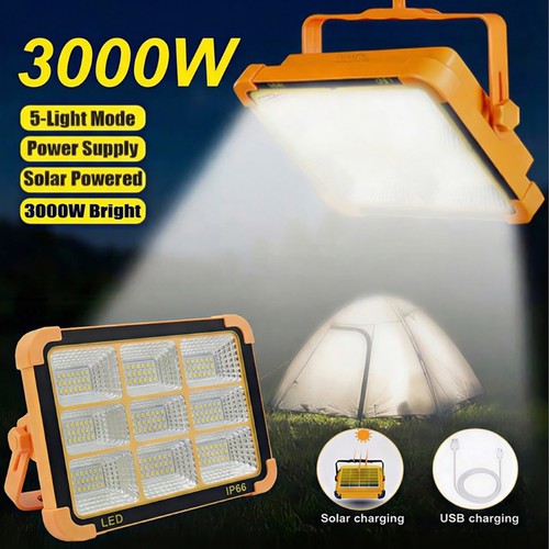 3000w rechargeable led work - rechargeable,