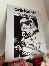 Adidas Stormtrooper Metal Sign