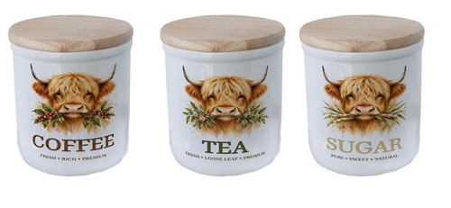 Handmade highland cow tea - cow,
