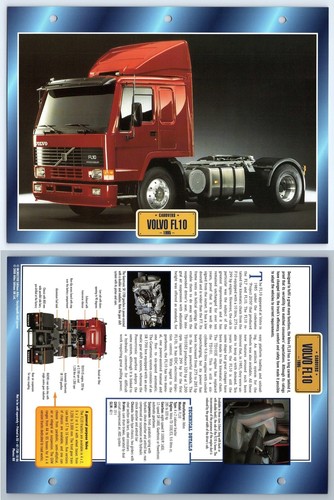 Volvo fl10 1995 cabovers - volvo,