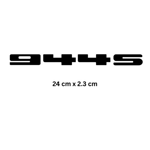 Premium 944s rear badge decal - premium,