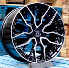 19" VW ID BUZZ WOLFRACE 71 LUX RANGE MUNICH GTR BLK&POL ALLOY WHEELS