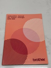 Brother KRC-900 Instruction