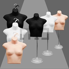 HALF FEMALE MANNEQUIN TORSO
