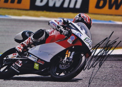 Louis rossi derbi 125cc signed - rossi,