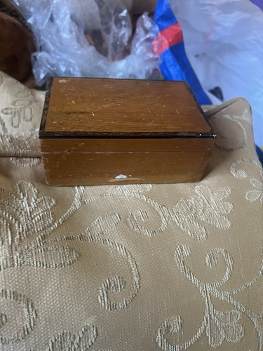 Vintage wooden box - wooden,
