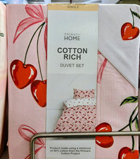 Pretty Pink Cherries & Bows