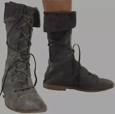 Medieval genuine Leather Boots