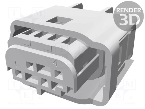Female plug connector - female,