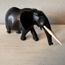 VTG MCM Black Ebony Wood