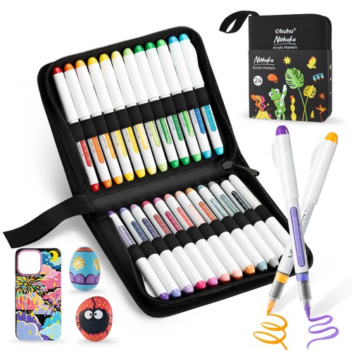 Ohuhu acrylic paint pens - acrylic,
