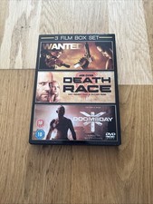 Wanted / Death Race / Doomsday (Box Set) (DVD, 2009)