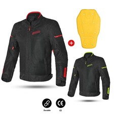  SHUA Motorbike Textile Jackets Motorcycle Men's Touring Summer Jacket CE