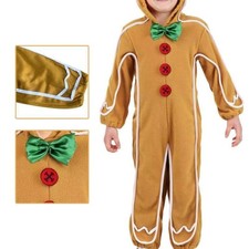 Kid Gingerbread Man Costume