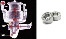 Daiwa worm shaft bearing