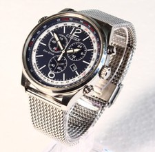 Citizen AT0361-81L Mens Eco Drive Chronograph Watch Stainless Steel Strap