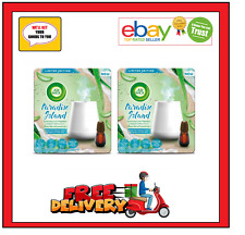 2 x Air Wick Essential Mist Diffusers Paradise Island.  Figi waters & Fresh Aloe