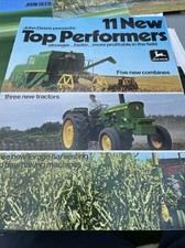 John Deere 2130/2030 Tractor/900 Series Combines,346 Baler,25/35 Harvesters 1972