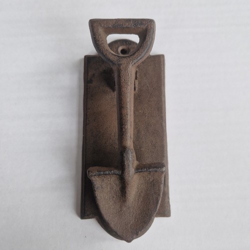 Vintage cast iron door knocker - vintage,