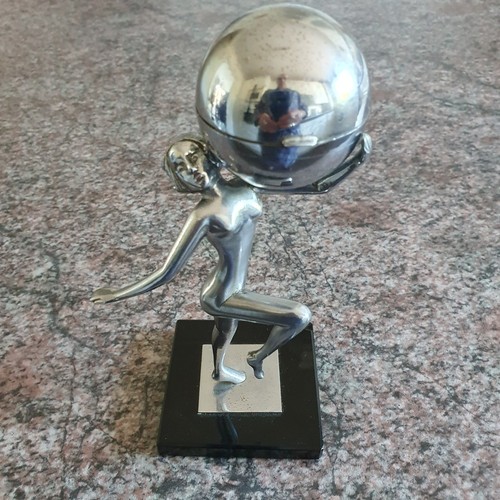 Art deco globe - art,