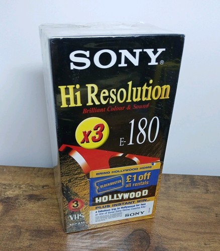 Sony 180 resolution vhs - sony,
