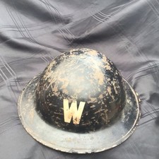 Old vintage military helmet