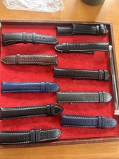 Bremont Strap Bundle - Incredible Deal! 10 Calf Leather 22mm Straps - & Extras!