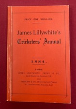 1884 JAMES LILLYWHITE’S
