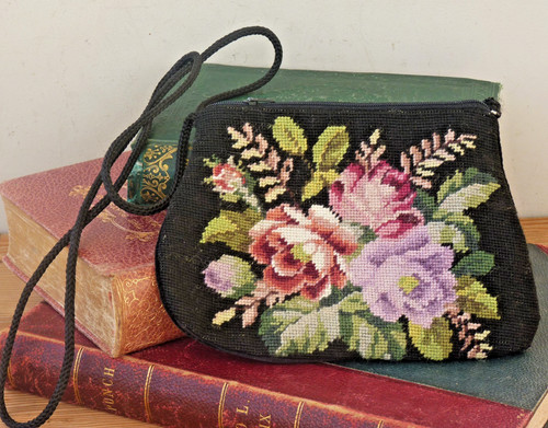 Vintage needlepoint tapestry