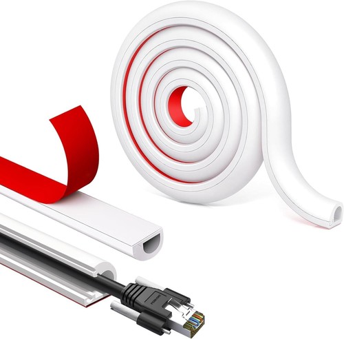 White pvc cable trunking - pvc,