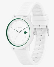 Lacoste White Silicone Watch