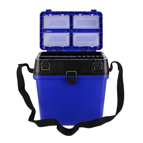 Fishing tackle box with strap - tackle,