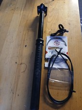   Cube 30.9 dropper post 150mm drop lever and cable