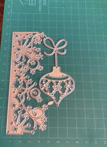 Snowflake bauble metal - snowflake,