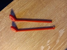 Vintage Dolls Red Golf Clubs