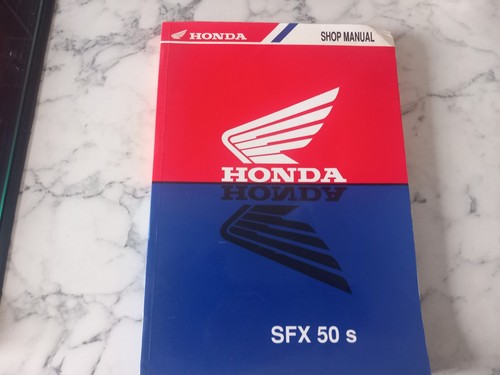 Honda sfx50 factory workshop