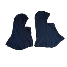 Flash Hood Flame Retardant Balaclava X 2 Fire Hood Riot Gear Pair Blue Ex Police