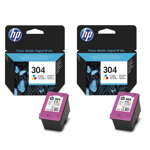Original 304 colour ink - hp,