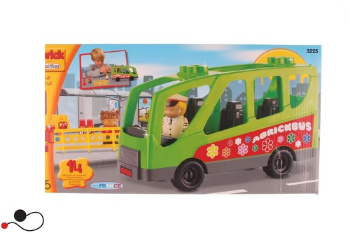 Ecoiffier abrick minibus - ecoiffier,