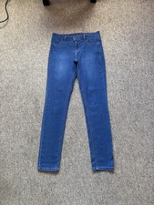 Oasis JADE Blue Skinny Jeans with Stretch size 10   W30  L30.5  R9