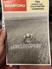 Bamford Bamfords TH spring tine cultivator tractor brochure