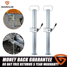 2X 48mm x 700mm Trailer Leg