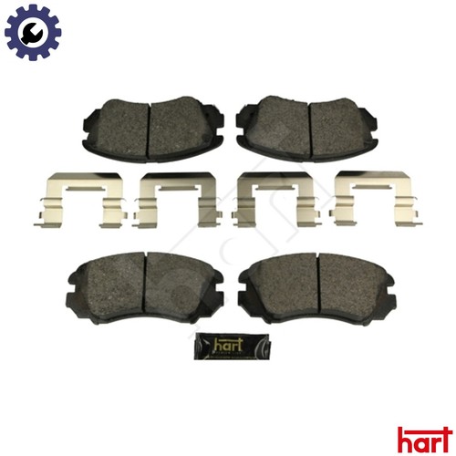 Brake pad set disc - disc,