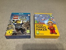 2 X Wii U Games - Lego City Undercover Limited Edition + Super Mario Maker