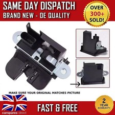 VW GOLF MK6 2008-14 HATCHBACK TAILGATE BOOT LOCK LATCH CATCH ACTUATOR MECHANISM