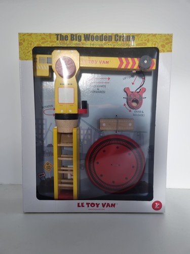 Toy van wooden - le,
